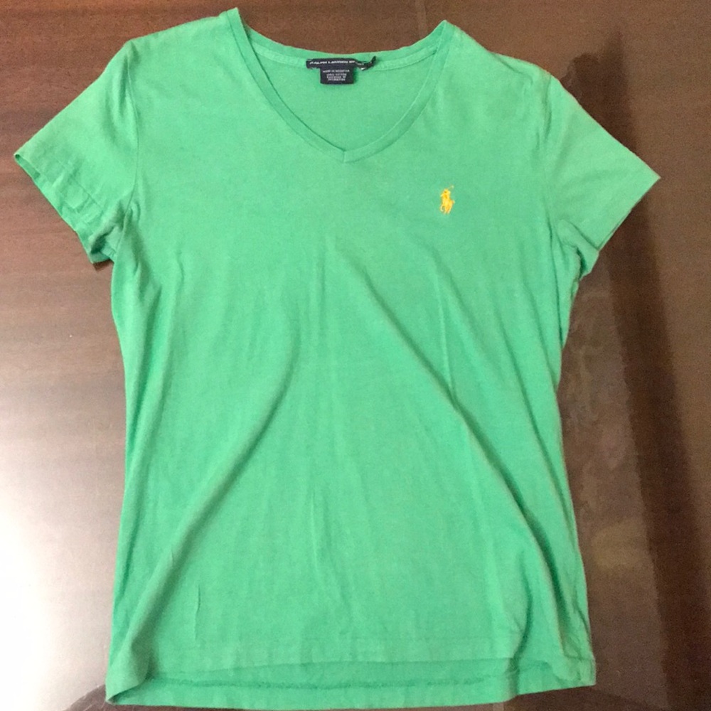 Ladies Ralph Lauren Sport Cotton Tee